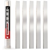 image:imageGomake Extendable Floor Scraper Heavy Duty 8 Wide Razor Blade Scraper Tool with 18748 15ft 24ftLong Handle 5PCS Extra Metal Blades for Cleaning Glass Wall Gum Paint Tile Glue8 Blades