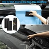 image:imageGomake 6 Inch Stitched Felt Vinyl Squeegee for Window Tinting  2 Packs
