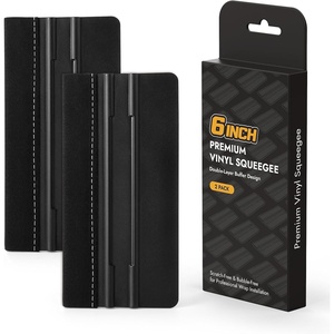 image:imageGomake 6 Inch Stitched Felt Vinyl Squeegee for Window Tinting  2 Packs