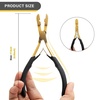 image:imageGomake Hair Extension Tool Micro Nano Ring Closed and Removal Pliers Tools