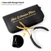 image:imageGomake Hair Extension Tool Micro Nano Ring Closed and Removal Pliers Tools
